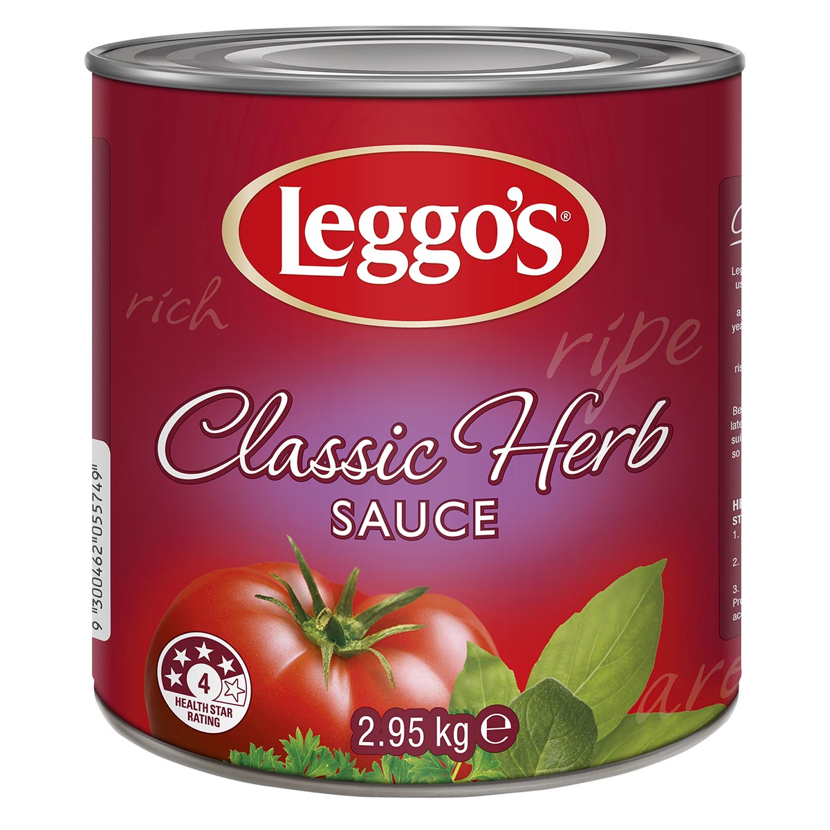 Leggo's® Classic Herb Sauce, Front Innerpack