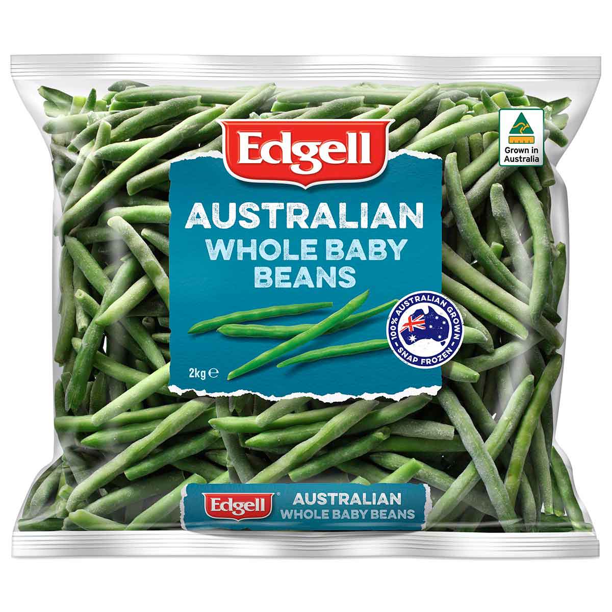 Edgell® Whole Baby Beans, Front Innerpack