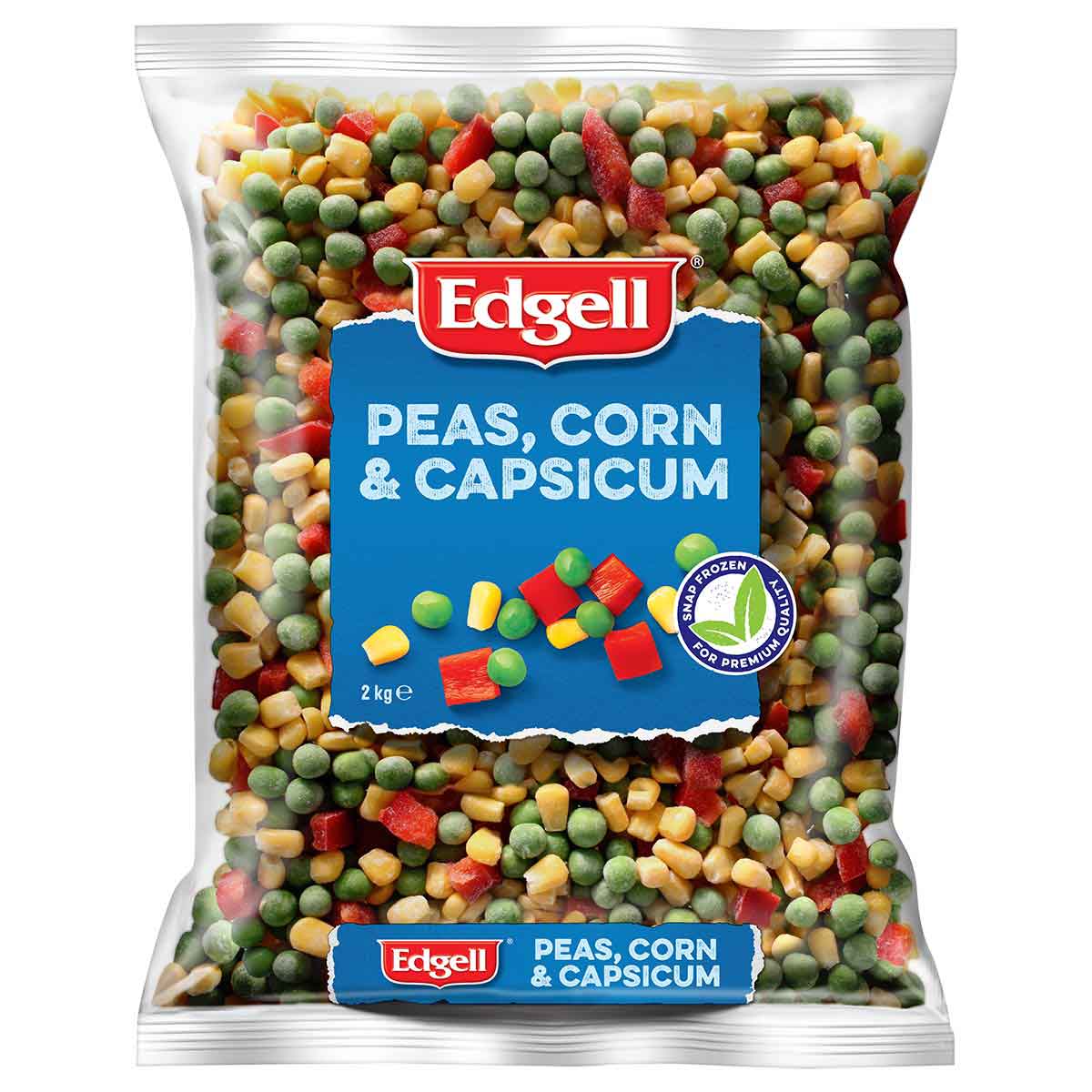 Edgell® Peas, Corn & Capsicum Mix, Front Innerpack