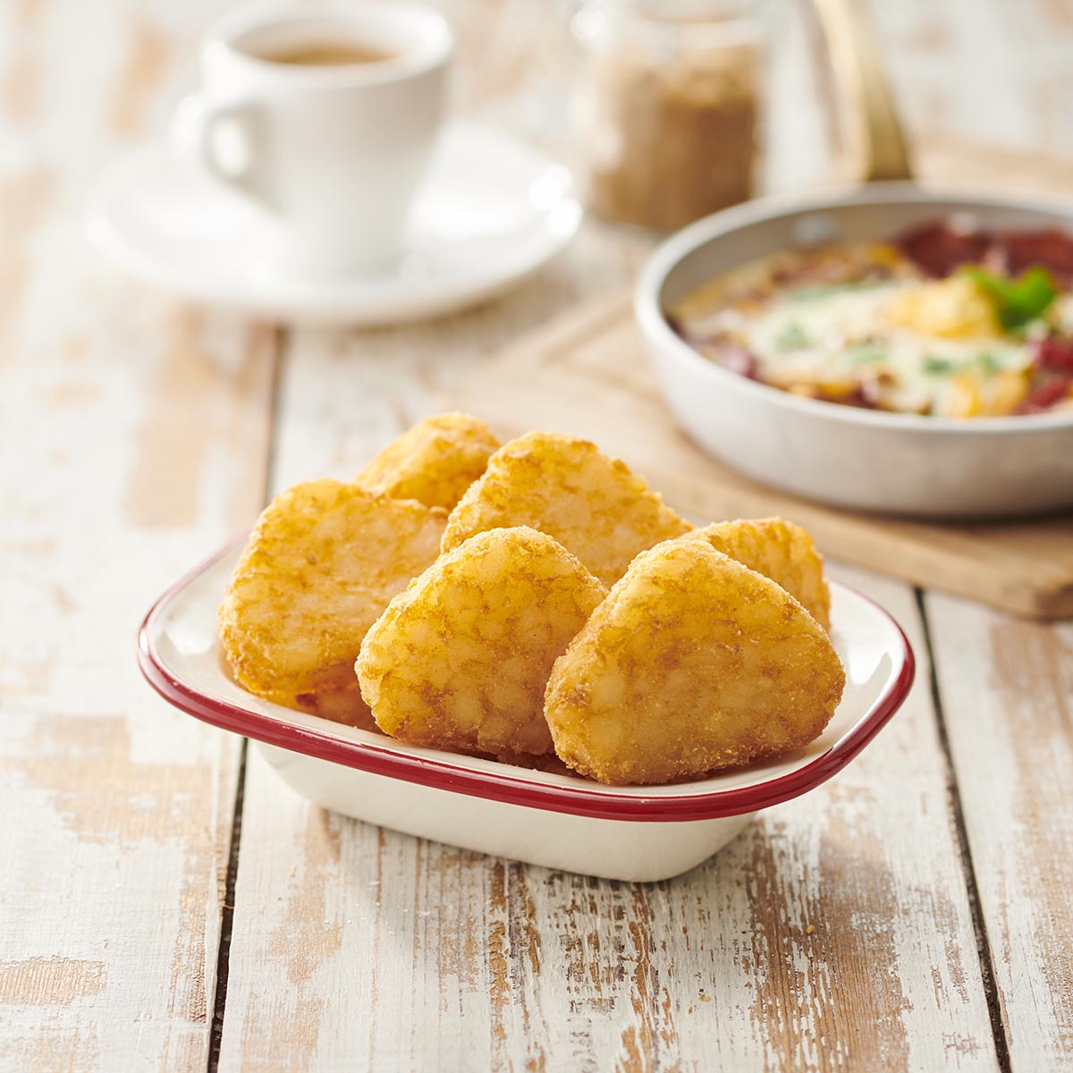 Edgell® Mini Hashbrown Triangles, Prepared