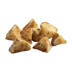 Simplot RoastWorks 구운 마늘과 양파 러셋 감자, Prepared