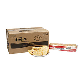 Simplot Traditional Potatoes 해시 브라운 패티, 스타일 적용