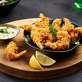 I&J® Double Crunch Spicy Prawns, Prepared