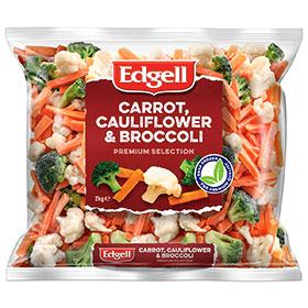 Edgell® Carrot, Cauliflower & Broccoli Mix, Front Innerpack