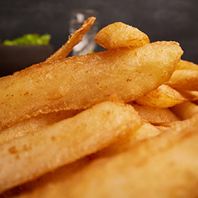 Edgell® Diamond Cut Beer Battered Chips, Styled